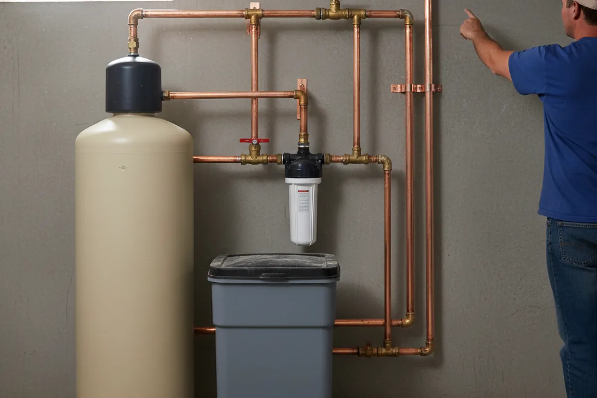Whole-house water treatment system installed in Parkville